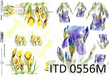 Papier decoupage (HS code 48025700) D0556M